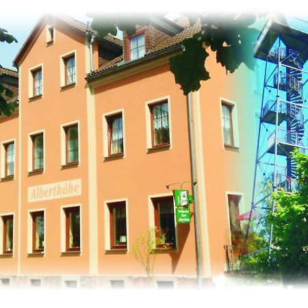 Waldgasthof&Hotel Alberthöhe Lichtenstein  Exterior foto