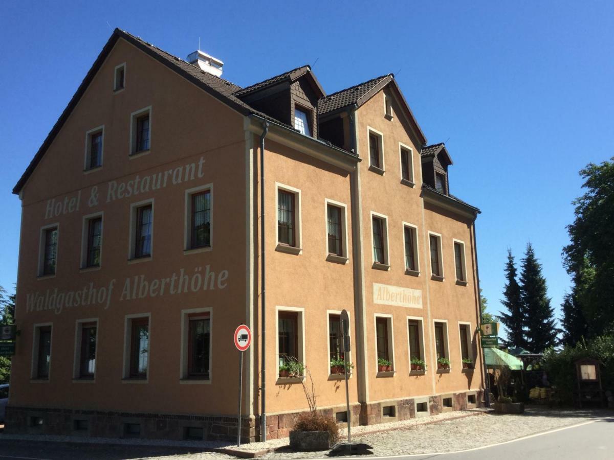 Waldgasthof&Hotel Alberthöhe Lichtenstein  Exterior foto