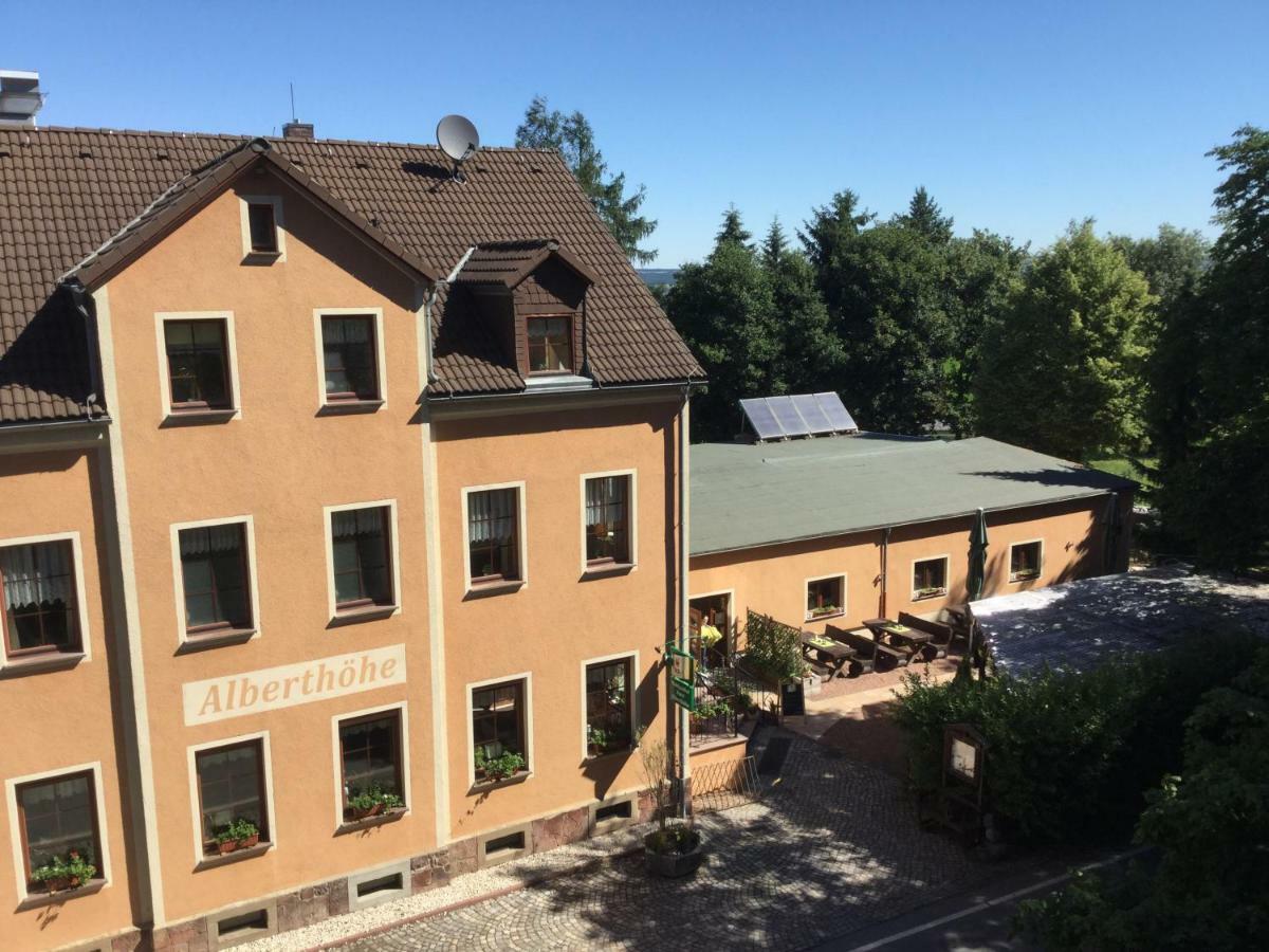 Waldgasthof&Hotel Alberthöhe Lichtenstein  Exterior foto